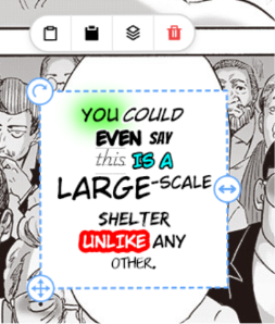 Selection editing